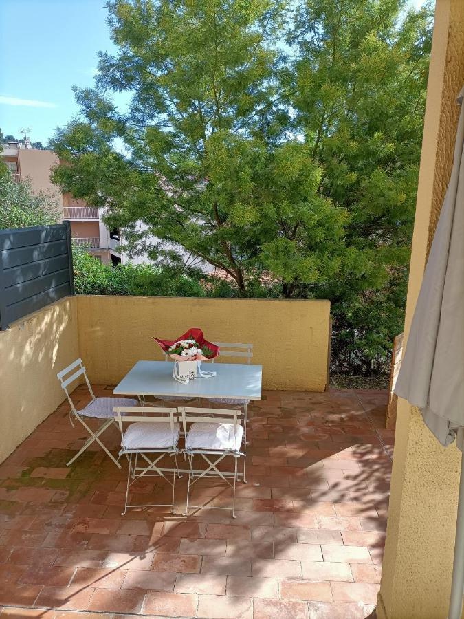 Appartement Proche Mer Avec Terrasse Et Jardin Privatif イエール エクステリア 写真